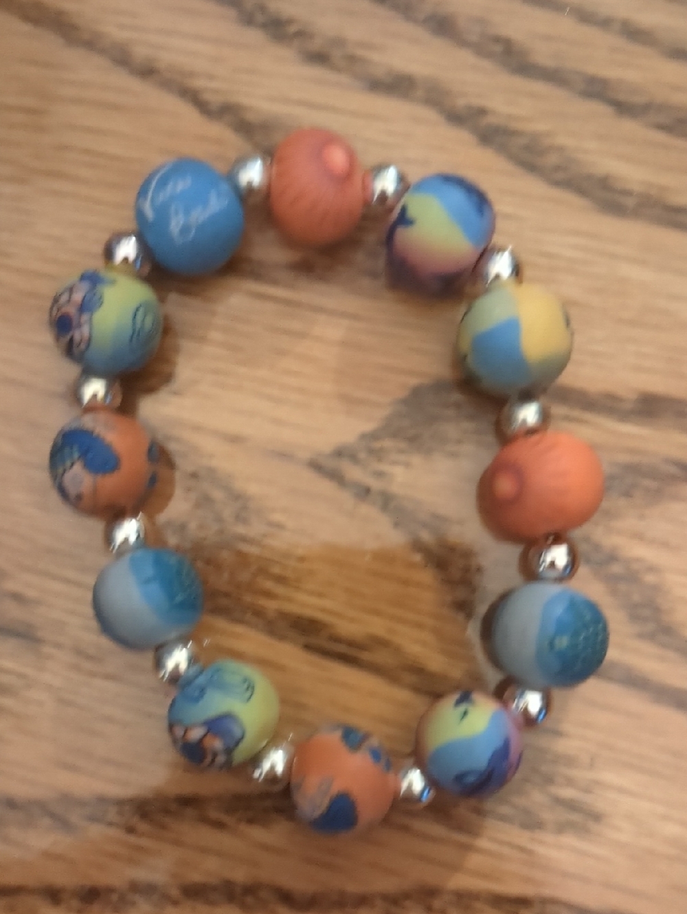 Viva Beads handcrafted stretch bracelet